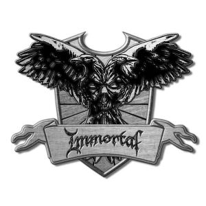 Immortal - Crest Retail Packed Pin Badge in the group MERCHANDISE / Merch / Hårdrock at Bengans Skivbutik AB (5537316)