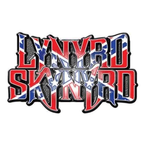 Lynyrd Skynyrd - Flag Logo Pin Badge in the group MERCHANDISE / Merch / Pop-Rock at Bengans Skivbutik AB (5537344)