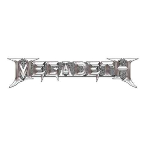 Megadeth - Chrome Logo Pin Badge in the group MERCHANDISE / Merch / Hårdrock at Bengans Skivbutik AB (5537348)