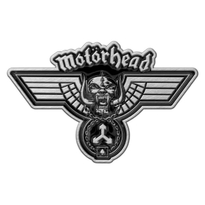 Motorhead - Hammered Pin Badge in the group MERCHANDISE / Merch / Hårdrock at Bengans Skivbutik AB (5537361)