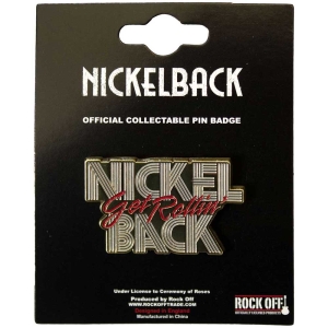 Nickelback - Get Rollin Pin Badge in the group MERCHANDISE / Pin-Button Badge / Pop-Rock at Bengans Skivbutik AB (5537367)