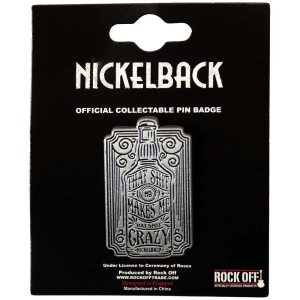 Nickelback - Bat Shit Pin Badge in the group MERCHANDISE / Pin-Button Badge / Pop-Rock at Bengans Skivbutik AB (5537369)