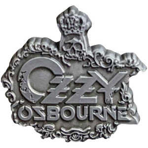 Ozzy Osbourne - Crest Logo Pin Badge in the group MERCHANDISE at Bengans Skivbutik AB (5537376)