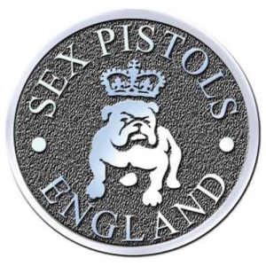 Sex Pistols - Bull Dog England Pin Badge in the group MERCHANDISE / Pin-Button Badge / Punk at Bengans Skivbutik AB (5537395)