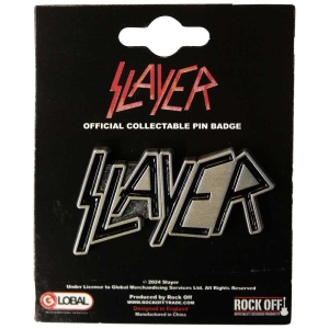 Slayer - Logo Pin Badge in the group MERCHANDISE / Pin-Button Badge / Heavy Metal at Bengans Skivbutik AB (5537400)