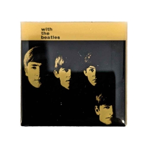 The Beatles - With The Beatles Album Pin Badge in the group MERCHANDISE / Pin-Button Badge / Pop-Rock at Bengans Skivbutik AB (5537409)