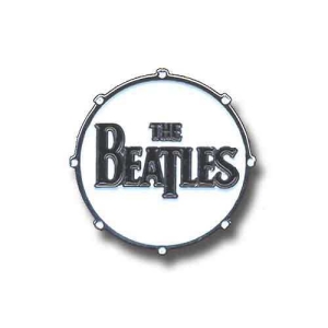 The Beatles - Drum Drop T Logo Pin Badge in the group MERCHANDISE / Pin-Button Badge / Pop-Rock at Bengans Skivbutik AB (5537427)
