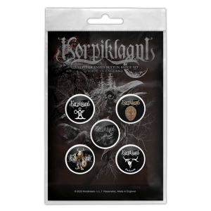 Korpiklaani - Raven Button Badge Pack in the group MERCHANDISE / Merch / Hårdrock at Bengans Skivbutik AB (5537468)