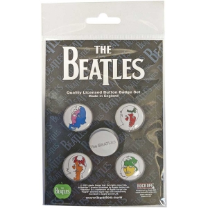 The Beatles - Ob-La-Di Button Badge Pack in the group MERCHANDISE / Merch / Pop-Rock at Bengans Skivbutik AB (5537488)