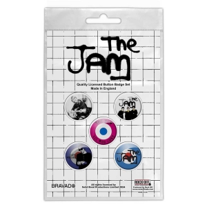 The Jam - All Mod Cons Button Badge Pack in the group MERCHANDISE / Merch / Punk at Bengans Skivbutik AB (5537494)