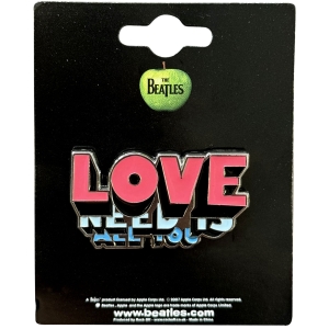 The Beatles - All You Need Is Love Pin Badge in the group MERCHANDISE / Pin-Button Badge /  /  at Bengans Skivbutik AB (5537499)