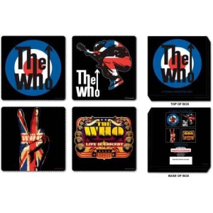 The Who - 4 Piece Set In Presentation Box Coaster in the group MERCHANDISE / Merch / Pop-Rock at Bengans Skivbutik AB (5537509)