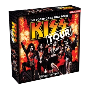 Kiss - Kiss Tour Board Game in the group MERCHANDISE / Merch / Importnyheter / Hårdrock at Bengans Skivbutik AB (5537572)