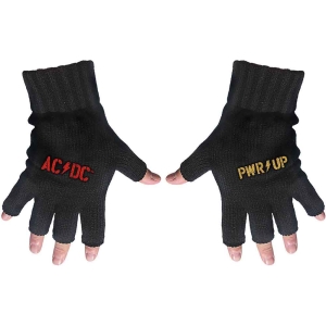 Ac/Dc - Pwr-Up / Logo Fingerless Gloves in the group MERCH / Minsishops-merch / Ac/Dc at Bengans Skivbutik AB (5537577)