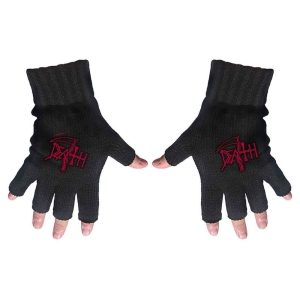 Death - Logo Fingerless Gloves in the group MERCHANDISE / Merch / Hårdrock at Bengans Skivbutik AB (5537579)