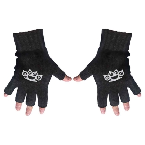 Five Finger Death Punch - Logo Fingerless Gloves in the group MERCHANDISE / Merch / Hårdrock at Bengans Skivbutik AB (5537582)