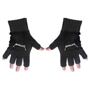 Metallica - Logo Fingerless Gloves in the group MERCHANDISE / Merch / Hårdrock at Bengans Skivbutik AB (5537586)