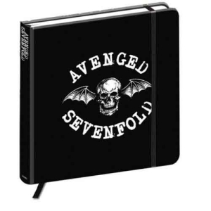 Avenged Sevenfold - Deathbat Logo Notebook in the group MERCHANDISE / Merch / Hårdrock at Bengans Skivbutik AB (5537594)