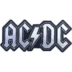 Ac/Dc - Cut-Out Foil Logo Woven Patch in the group MERCHANDISE / Patch / Heavy Metal at Bengans Skivbutik AB (5537654)