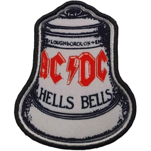 Ac/Dc - Hells Bells White Printed Patch in the group MERCHANDISE / Merch / Hårdrock at Bengans Skivbutik AB (5537662)