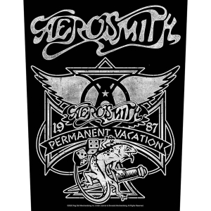Aerosmith - Permanent Vacation Back Patch in the group MERCHANDISE / Merch / Hårdrock at Bengans Skivbutik AB (5537693)