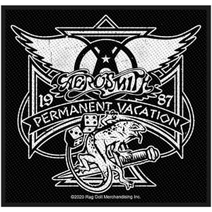 Aerosmith - Permanent Vacation Retail Packaged Patch in the group MERCHANDISE / Merch / Hårdrock at Bengans Skivbutik AB (5537695)
