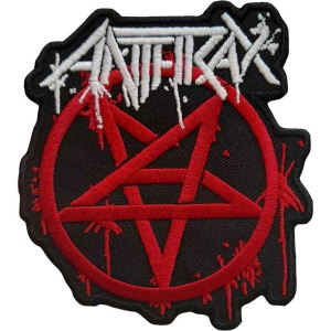 Anthrax - Pent Logo Woven Patch in the group MERCHANDISE / Patch / Heavy Metal at Bengans Skivbutik AB (5537715)