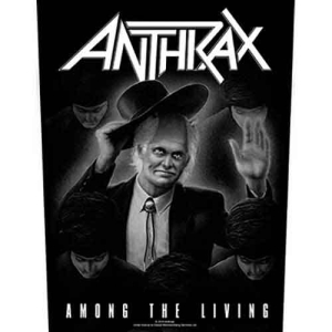 Anthrax - Among The Living Back Patch in the group MERCHANDISE / Merch / Hårdrock at Bengans Skivbutik AB (5537723)