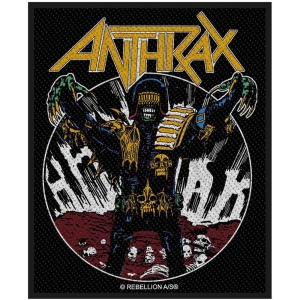 Anthrax - Judge Death Standard Patch in the group MERCHANDISE / Merch / Hårdrock at Bengans Skivbutik AB (5537725)
