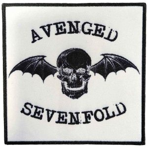 Avenged Sevenfold - Classic Deathbat Negative Printed Patch in the group MERCHANDISE / Merch / Hårdrock at Bengans Skivbutik AB (5537726)
