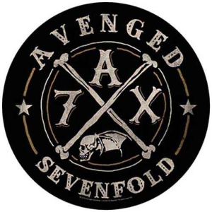 Avenged Sevenfold - A7x Back Patch in the group MERCHANDISE / Merch / Hårdrock at Bengans Skivbutik AB (5537727)