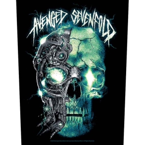 Avenged Sevenfold - Mechanical Skull Back Patch in the group MERCHANDISE / Patch / Heavy Metal at Bengans Skivbutik AB (5537731)