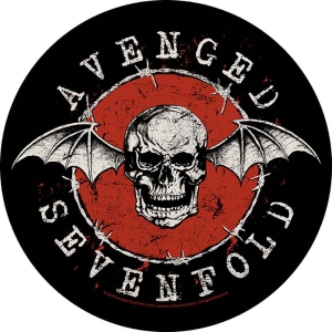 Avenged Sevenfold - Distressed Skull Back Patch in the group MERCHANDISE at Bengans Skivbutik AB (5537734)