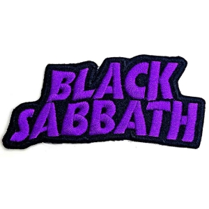 Black Sabbath - Cut-Out Wavy Logo Woven Patch in the group MERCHANDISE / Merch / Hårdrock at Bengans Skivbutik AB (5537749)