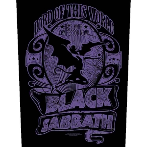 Black Sabbath - Lord Of This World Back Patch in the group MERCHANDISE / Patch / Heavy Metal at Bengans Skivbutik AB (5537753)