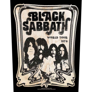 Black Sabbath - World Tour 1978 Back Patch in the group MERCHANDISE / Merch / Hårdrock at Bengans Skivbutik AB (5537754)