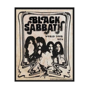 Black Sabbath - Band Retail Packaged Patch in the group MERCHANDISE / Merch / Hårdrock at Bengans Skivbutik AB (5537757)