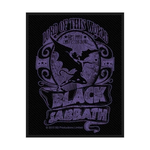 Black Sabbath - Lord Of This World Retail Packaged Patch in the group MERCHANDISE / Patch / Heavy Metal at Bengans Skivbutik AB (5537760)