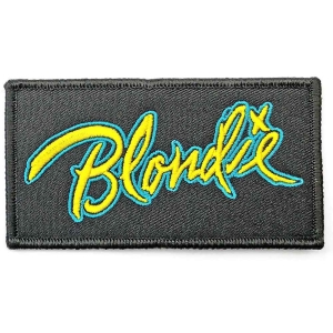 Blondie - Ettb Logo Woven Patch in the group MERCHANDISE / Merch / Pop-Rock at Bengans Skivbutik AB (5537766)
