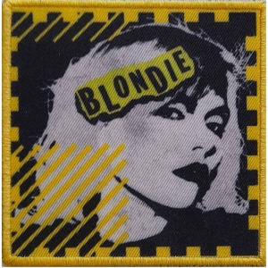 Blondie - Punk Logo Mono Printed Patch in the group MERCHANDISE / Patch / Pop-Rock at Bengans Skivbutik AB (5537768)