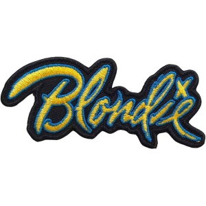 Blondie - Ettb Logo Cut-Out Woven Patch in the group MERCHANDISE / Merch / Pop-Rock at Bengans Skivbutik AB (5537769)