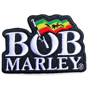 Bob Marley - Logo Woven Patch in the group MERCHANDISE at Bengans Skivbutik AB (5537772)