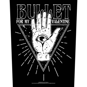Bullet For My Valentine - All Seeing Eye Back Patch in the group MERCHANDISE / Patch / Heavy Metal at Bengans Skivbutik AB (5537781)