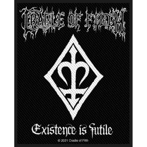 Cradle Of Filth - Existence Is Futile Standard Patch in the group MERCHANDISE / Merch / Hårdrock at Bengans Skivbutik AB (5537801)