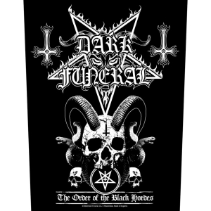 Dark Funeral - Order Of The Black Hordes Back Patch in the group MERCHANDISE / Merch / Hårdrock at Bengans Skivbutik AB (5537806)