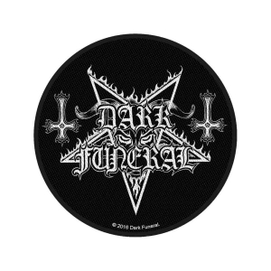 Dark Funeral - Circular Logo Standard Patch in the group MERCHANDISE / Merch / Hårdrock at Bengans Skivbutik AB (5537808)