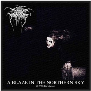 Darkthrone - A Blaze In The Northern Sky Standard Pat in the group MERCHANDISE / Merch / Hårdrock at Bengans Skivbutik AB (5537813)