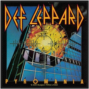Def Leppard - Pyromania Standard Patch in the group MERCHANDISE / Patch / Heavy Metal at Bengans Skivbutik AB (5537833)