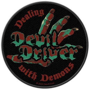 Devildriver - Dealing With Demons Standard Patch in the group MERCHANDISE / Patch / Heavy Metal at Bengans Skivbutik AB (5537836)