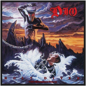 Dio - Holy Diver Standard Patch in the group MERCHANDISE / Merch / Hårdrock at Bengans Skivbutik AB (5537840)